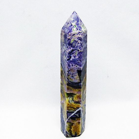 アメリカ　ユタ州産 ティファニーストーン 六角柱 [t222-2642]