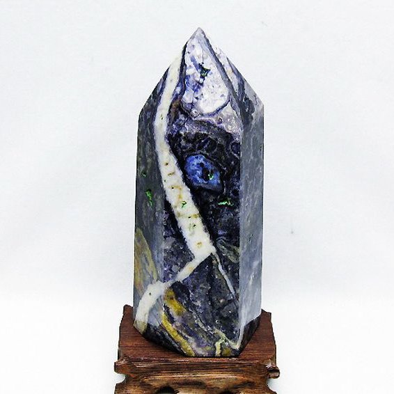 アメリカ　ユタ州産 ティファニーストーン 六角柱 [t222-2697]