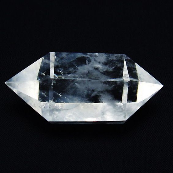 水晶 ダブルポイント[t223-2722]