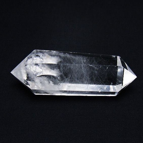 プラチナ入り 水晶 ダブルポイント [t223-2914]