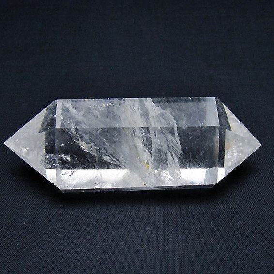 ヒマラヤ水晶　水晶　ポイント　ダブルポイント　天然石【高品質】1 パワーストーン 天然石 ヒマラヤ水晶ダブルポイント[T223-3014]