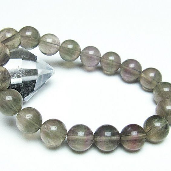 フローライト ブレスレット 10mm [T227-1841]
