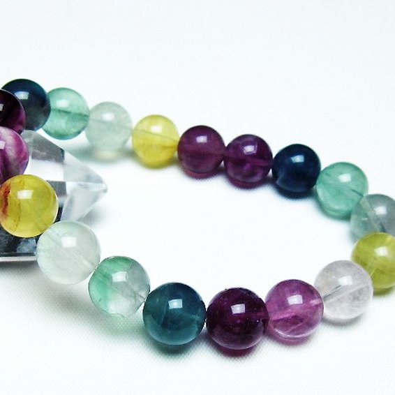 フローライト ブレスレット 10mm [T229-5100]