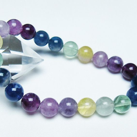 フローライト ブレスレット 9mm [T229-5249]