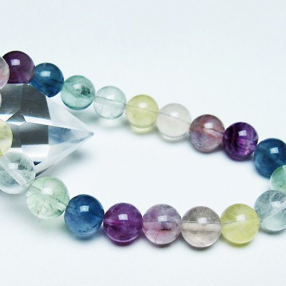 フローライト ブレスレット 9mm [T229-5258]