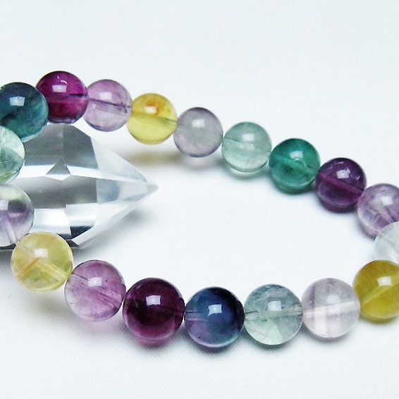 フローライト ブレスレット 10mm [t229-5294]