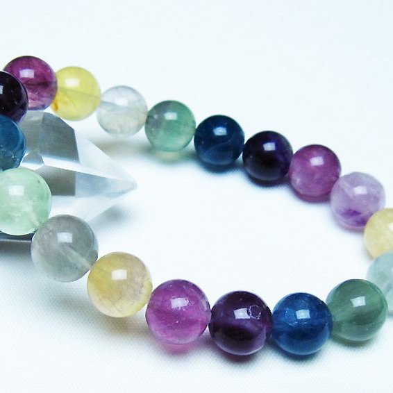 フローライト ブレスレット 10mm [t229-5335]