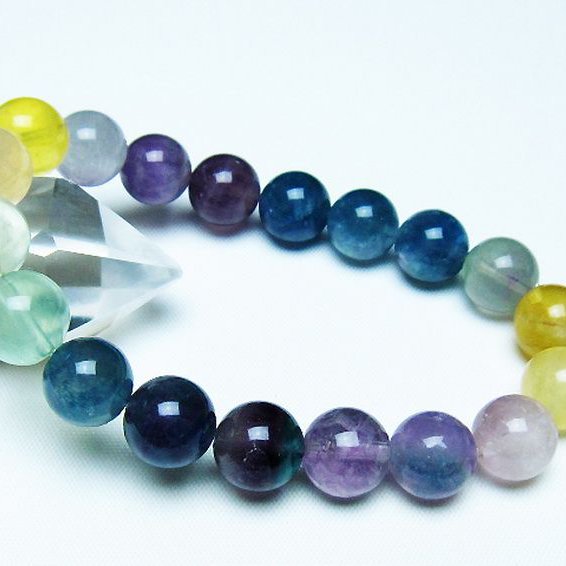 フローライト ブレスレット 11mm [t229-5347]