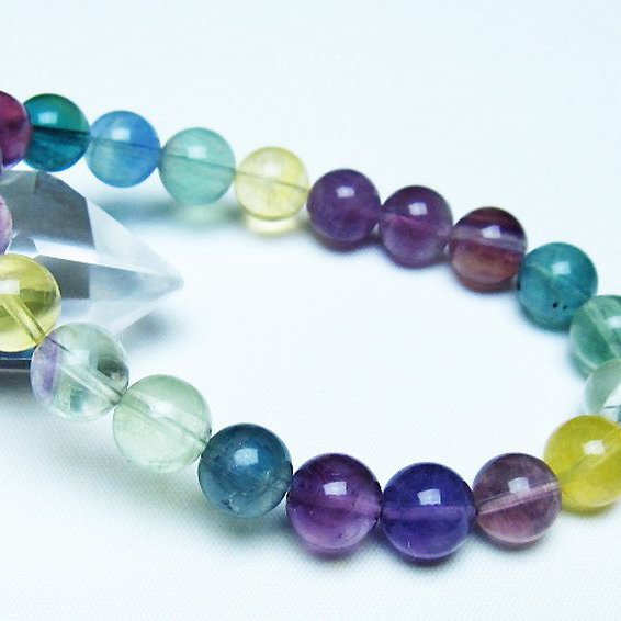 フローライト ブレスレット 10mm [t229-5420]