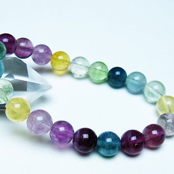 フローライト ブレスレット 10mm [T229-5424]