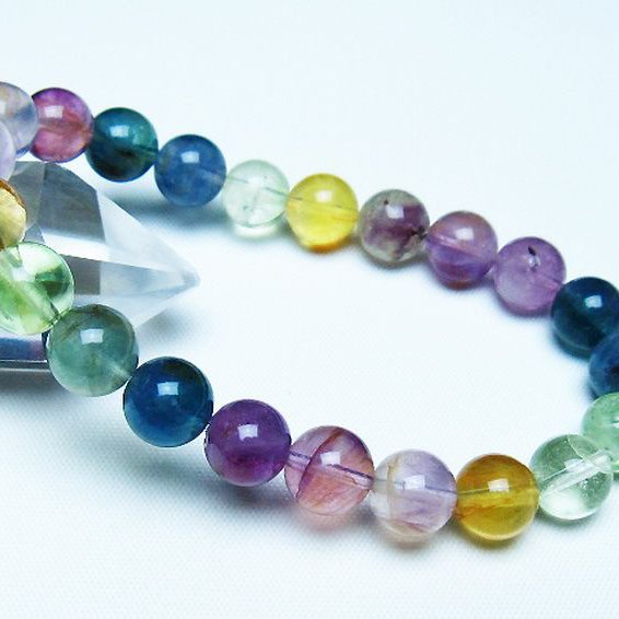 フローライト ブレスレット 9mm [T229-5457]