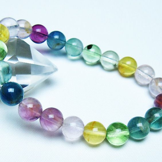 フローライト ブレスレット 9mm [T229-5498]