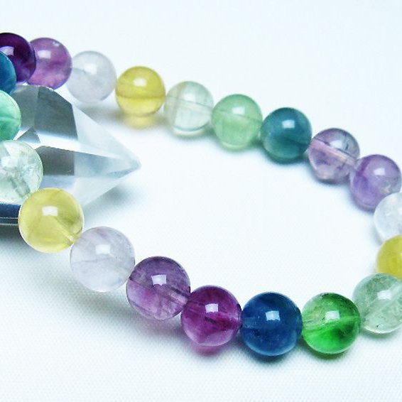 フローライト ブレスレット 9mm [t229-5500]