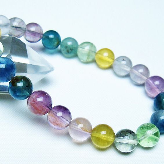 フローライト ブレスレット 9mm [T229-5501]