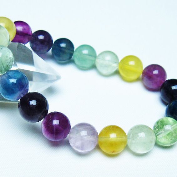 フローライト ブレスレット 10mm [T229-5516]