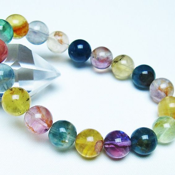 フローライト ブレスレット 10mm [t229-5521]