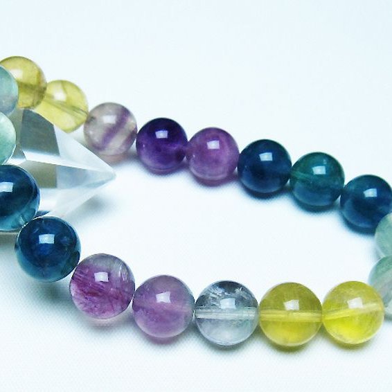 フローライト ブレスレット 11mm [t229-5524]