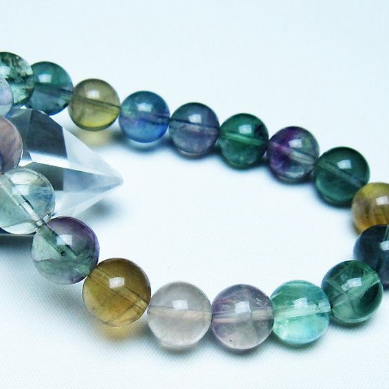 フローライト ブレスレット 11mm [t229-5535]