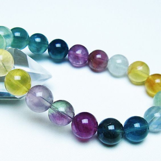 フローライト ブレスレット 11mm [t229-5536]