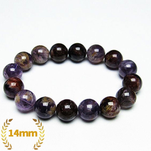 アメジストファントム ブレスレット 14mm [T231-2427]