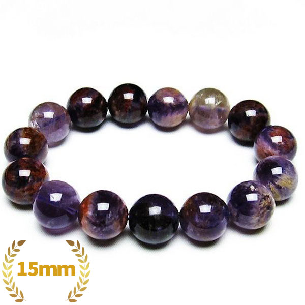アメジストファントム ブレスレット 15mm [T231-2552]