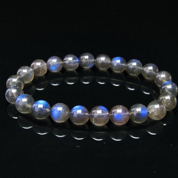 ラブラドライト ブレスレット 9mm [T234-2749]