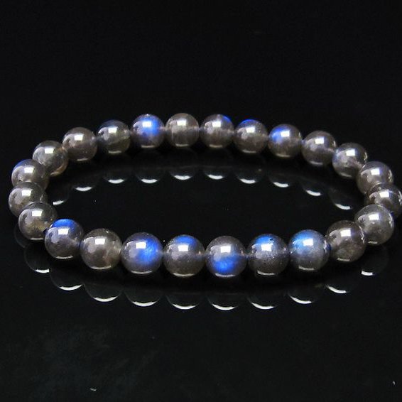 ラブラドライト ブレスレット 8mm [T234-2750]