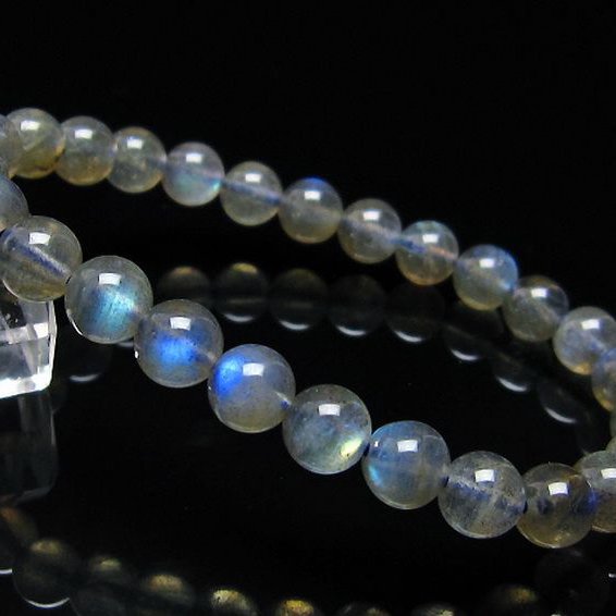 ラブラドライト ブレスレット 7mm [t234-3208]