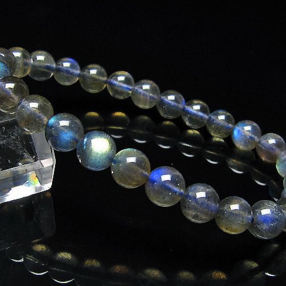 ラブラドライト ブレスレット 7mm [t234-3299]