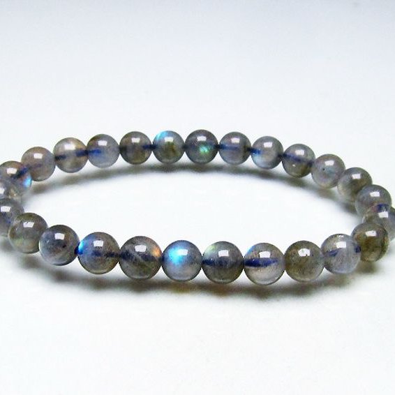 ラブラドライト ブレスレット 7mm [T234-3688]