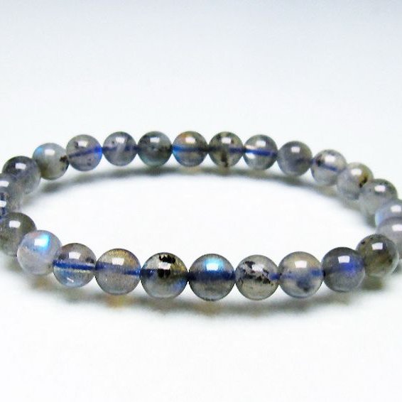 ラブラドライト ブレスレット 7mm [T234-3812]