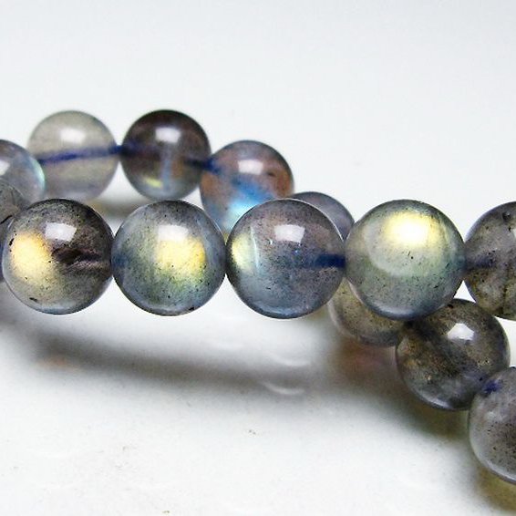 ラブラドライト ブレスレット 9mm [T234-3899]