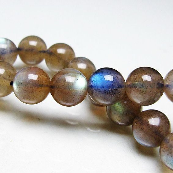 ラブラドライト ブレスレット 9mm [T234-3943]