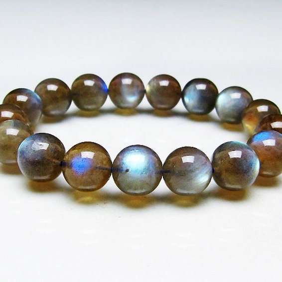 ラブラドライト ブレスレット 12mm [t234-3961]