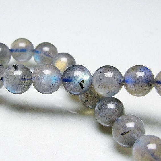 ラブラドライト ブレスレット 9mm [T234-4102]
