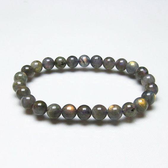 ピンクラブラドライト ブレスレット 8mm [T235-2060]