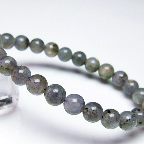 ピンクラブラドライト ブレスレット 7mm [t235-2226]