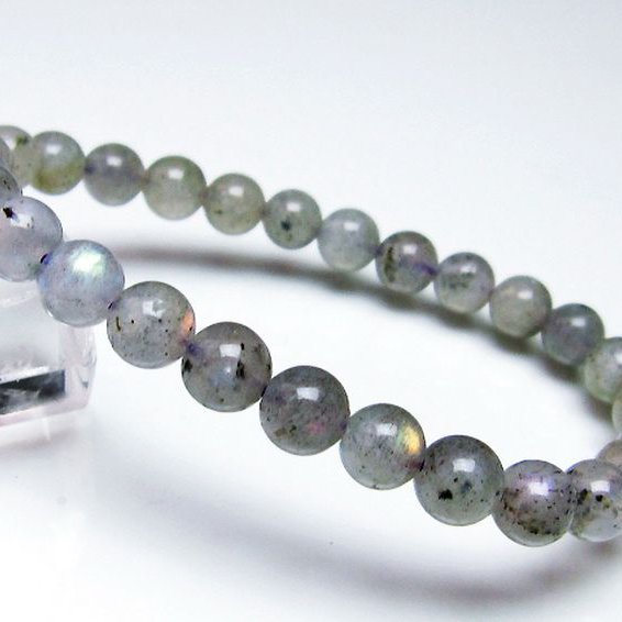 ピンクラブラドライト ブレスレット 7mm [t235-2227]