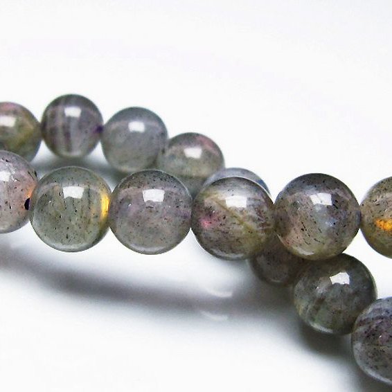 ピンクラブラドライト ブレスレット 8mm [t235-2437]