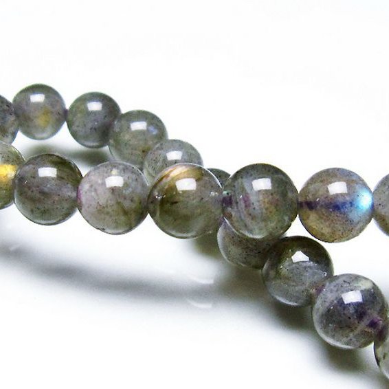 ピンクラブラドライト ブレスレット 7mm [t235-2732]