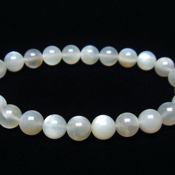 ムーンストーン ブレスレット  8mm [T238-6186]