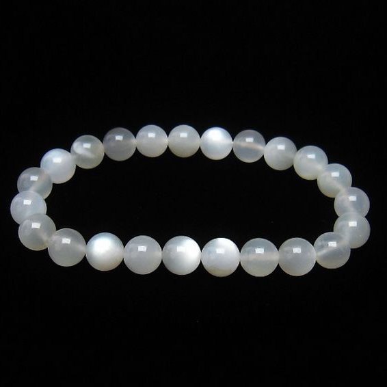 ムーンストーン ブレスレット  8mm [T238-6321]