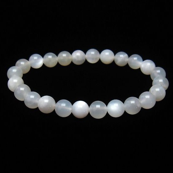 ムーンストーン ブレスレット  8mm [T238-6338]