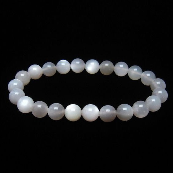 ムーンストーン ブレスレット  8mm [T238-6347]