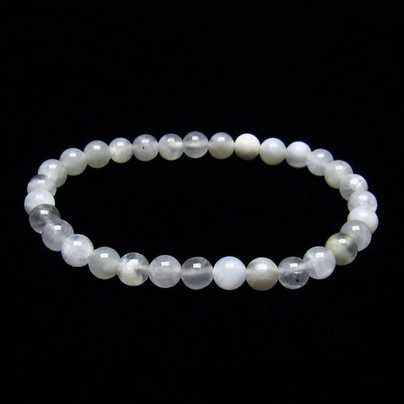 ムーンストーン ブレスレット 6mm [T238-6675]
