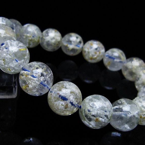 ホワイトガーデンファントムクォーツ ブレスレット 12mm [T239-3099]