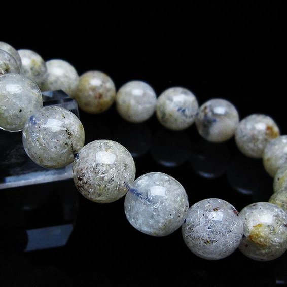 ホワイトガーデンファントムクォーツ ブレスレット 11mm [T239-3139]