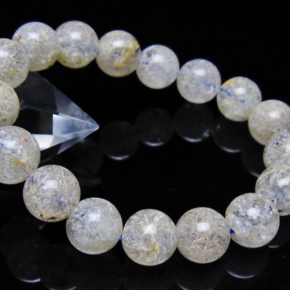 ホワイトガーデンファントムクォーツ ブレスレット 12mm [T239-3249]