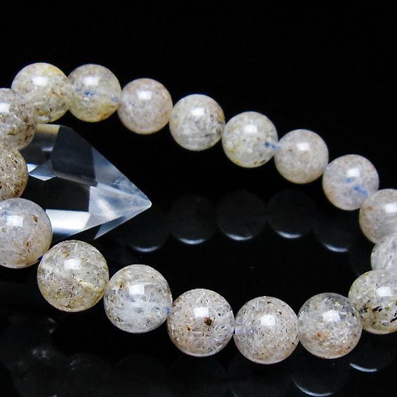 ホワイトガーデンファントムクォーツ ブレスレット 11mm [T239-3272]