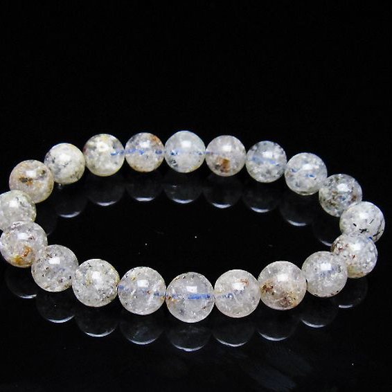 ホワイトガーデンファントムクォーツ ブレスレット 10mm [T239-3275]